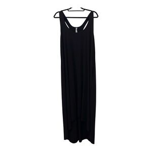 Athleta Black Maxi Sundress with Scoop Neck